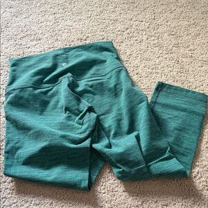 lululemon athletica Teal Leggings